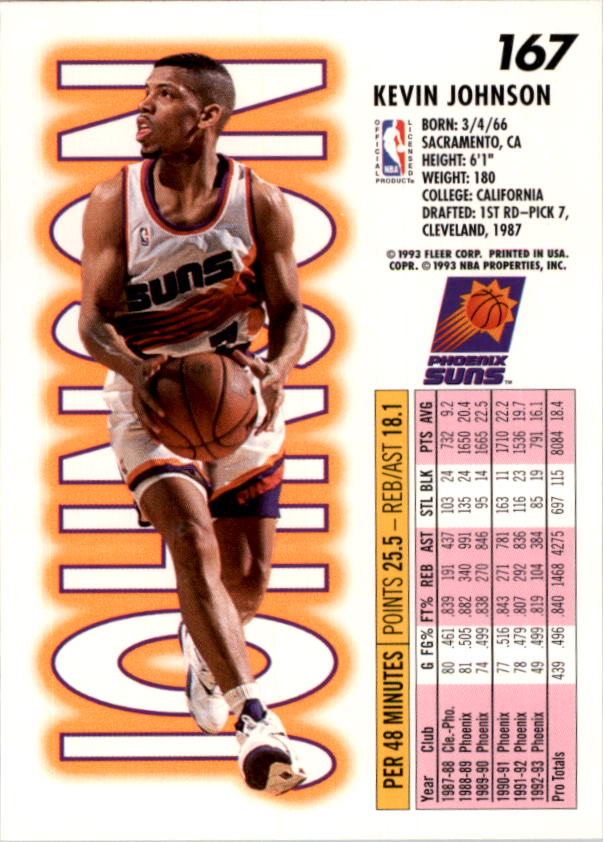 1993-94 Fleer Basketball Card Pick 1-250 - Picture 333 of 489