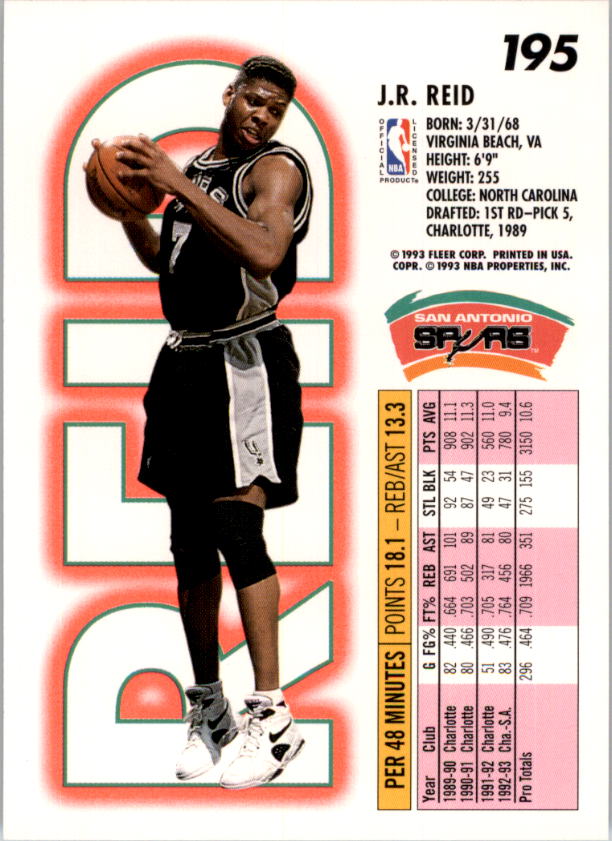 1993-94 Fleer Basketball Card Pick 1-250 - Picture 389 of 489