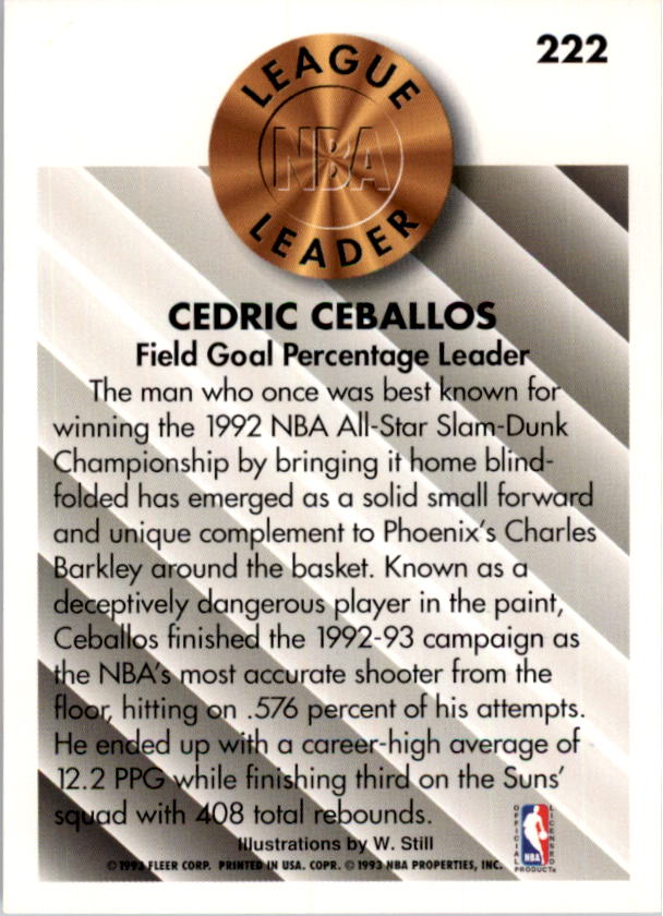 1993-94 Fleer Basketball Card Pick 1-250 - Picture 443 of 489