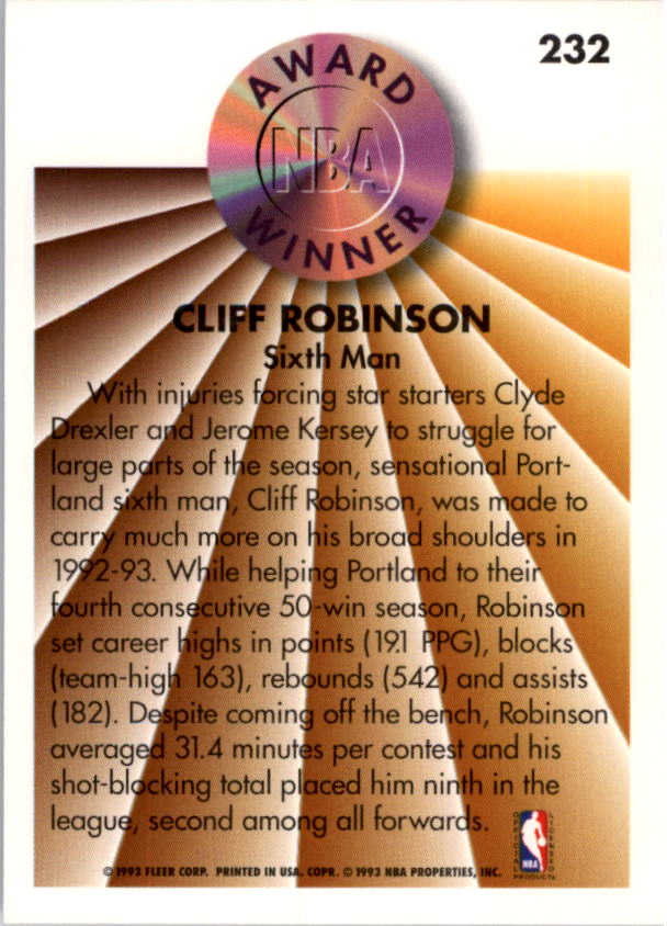 1993-94 Fleer Basketball Card Pick 1-250 - Picture 459 of 489