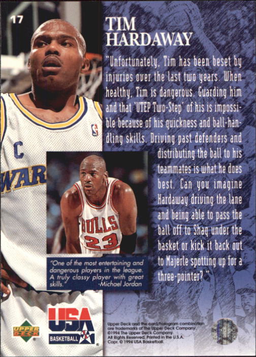 1994 Upper Deck USA Basketball Card Pick EBay