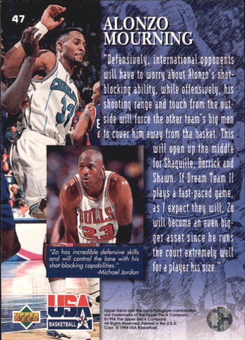 1994 USA (Upper Deck) Basketball - Picture 49 of 105