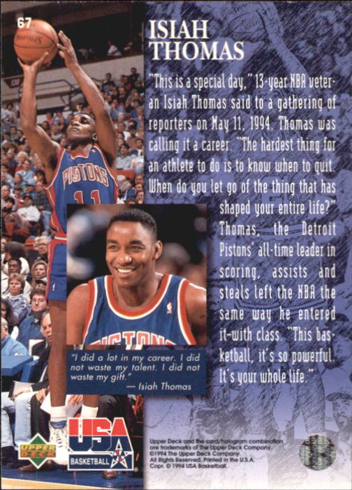 1994 USA (Upper Deck) Basketball - Picture 69 of 105