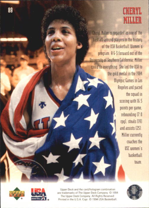 1994 USA (Upper Deck) Basketball - Picture 81 of 105