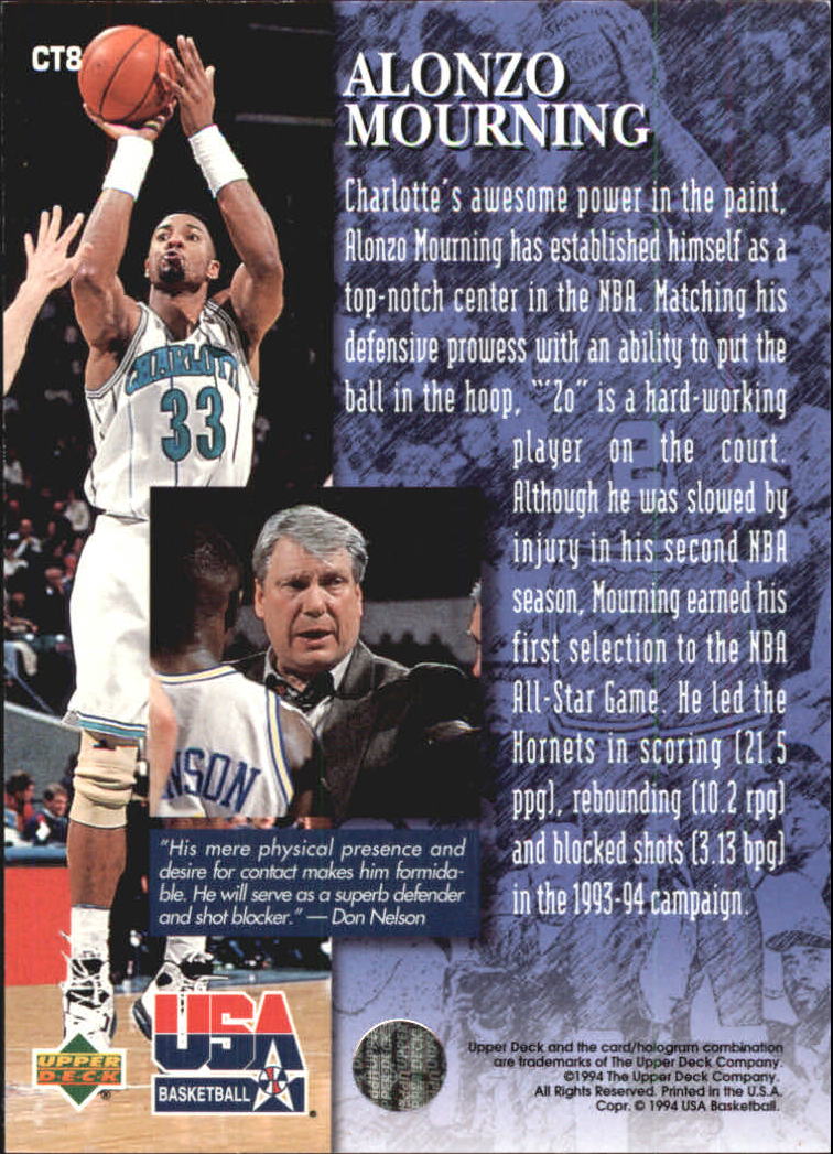 1994 USA (Upper Deck) Basketball - Picture 83 of 105