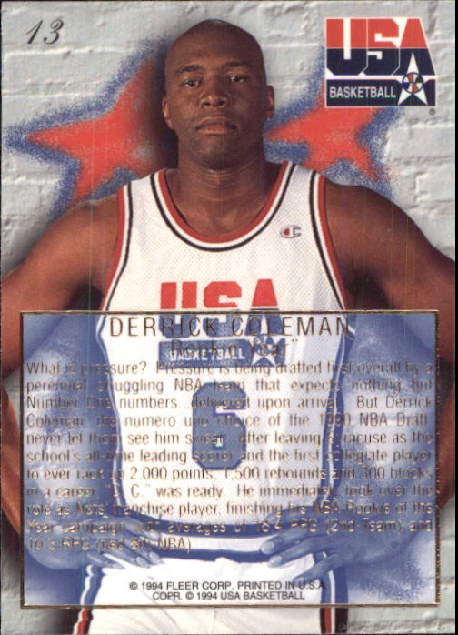 1994 Flair USA (Fleer) Basketball - Picture 15 of 155