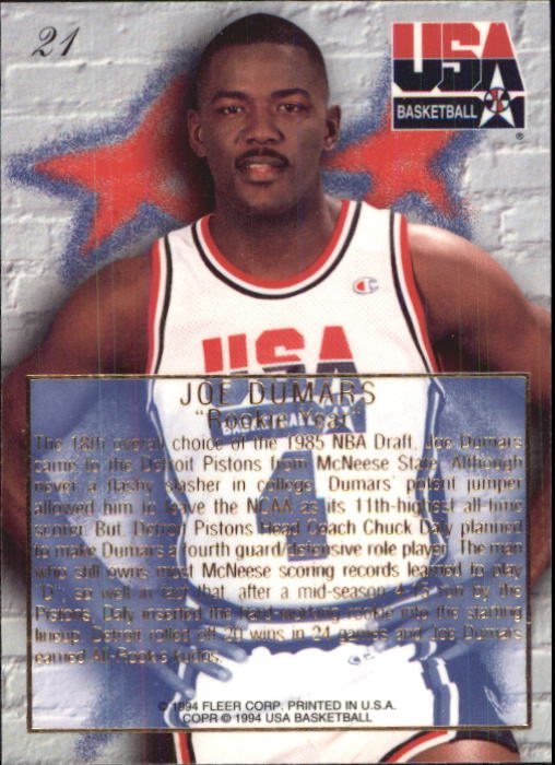 1994 Flair USA (Fleer) Basketball - Picture 21 of 155