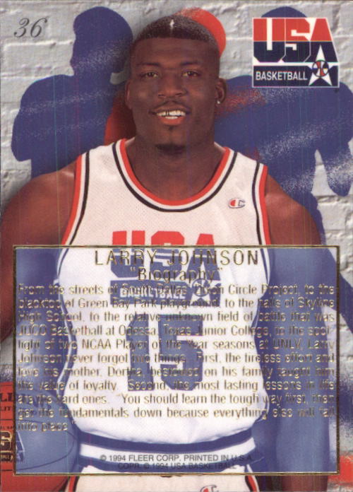 1994 Flair USA (Fleer) Basketball - Picture 37 of 155
