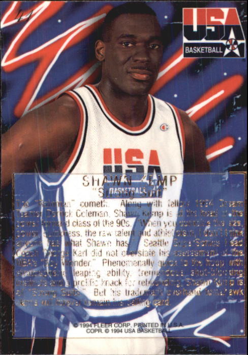 1994 Flair USA (Fleer) Basketball - Picture 43 of 155