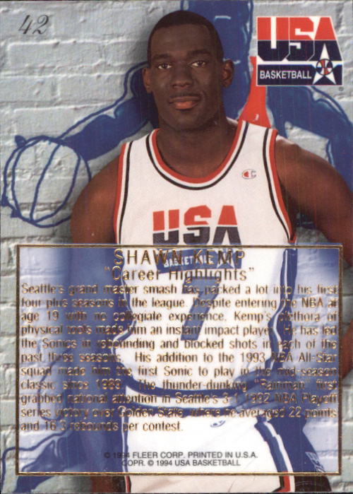 1994 Flair USA (Fleer) Basketball - Picture 45 of 155