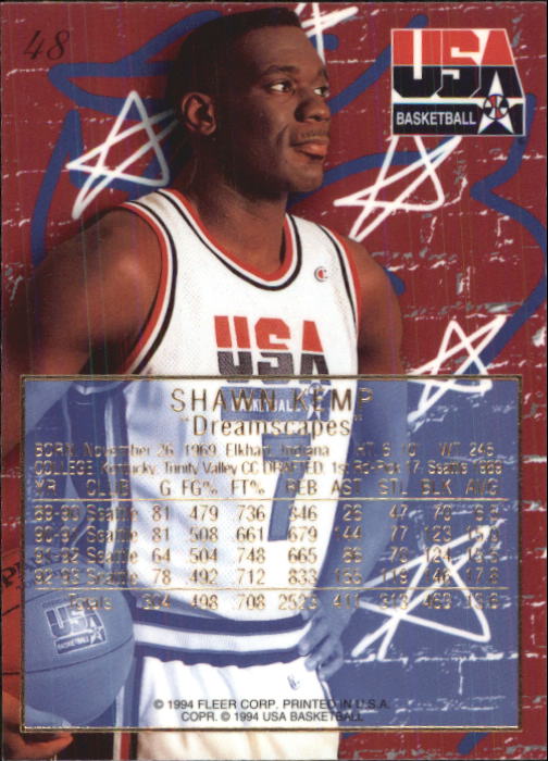 1994 Flair USA (Fleer) Basketball - Picture 57 of 155