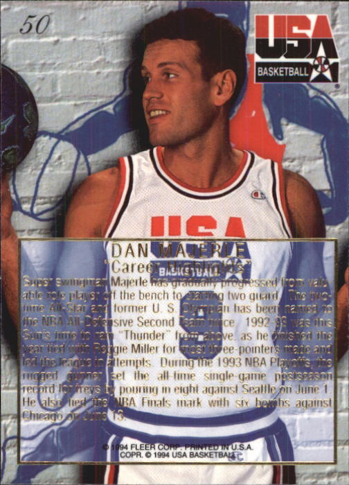 1994 Flair USA (Fleer) Basketball - Picture 61 of 155