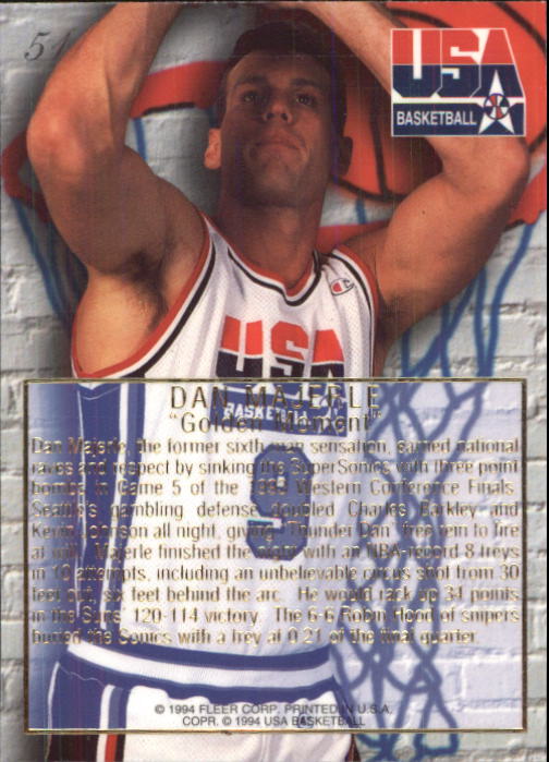 1994 Flair USA (Fleer) Basketball - Picture 63 of 155