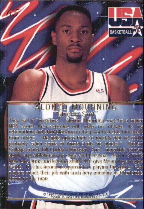 1994 Flair USA (Fleer) Basketball - Picture 87 of 155