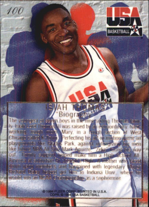 1994 Flair USA (Fleer) Basketball - Picture 129 of 155