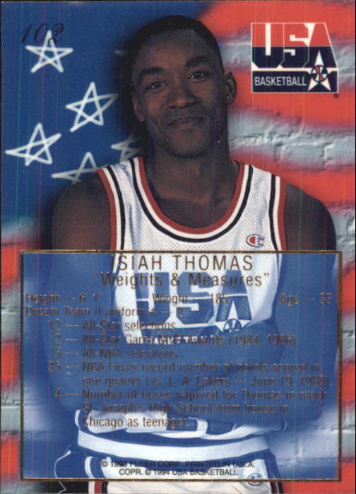 1994 Flair USA (Fleer) Basketball - Picture 133 of 155