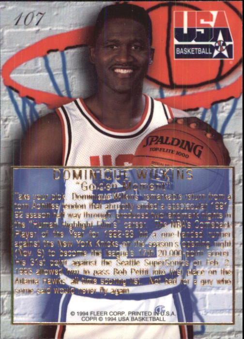 1994 Flair USA (Fleer) Basketball - Picture 141 of 155