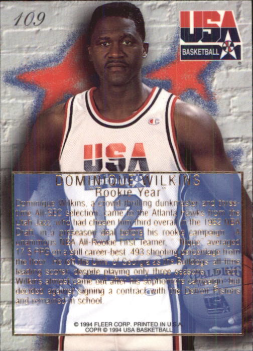 1994 Flair USA (Fleer) Basketball - Picture 145 of 155