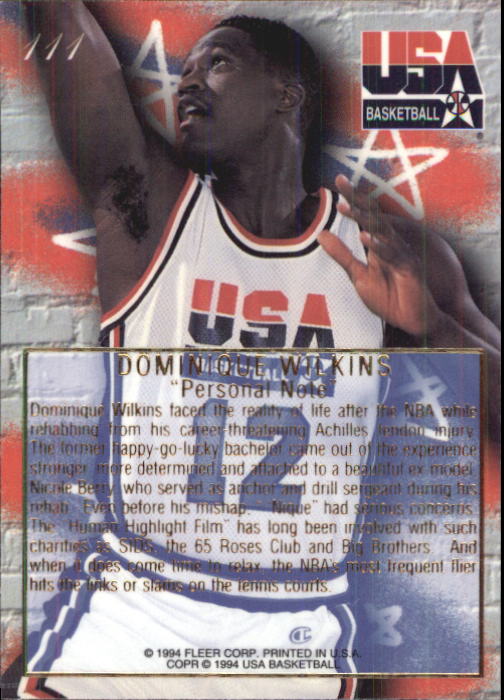 1994 Flair USA (Fleer) Basketball - Picture 149 of 155