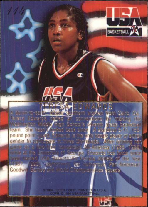 1994 Flair USA (Fleer) Basketball - Picture 151 of 155