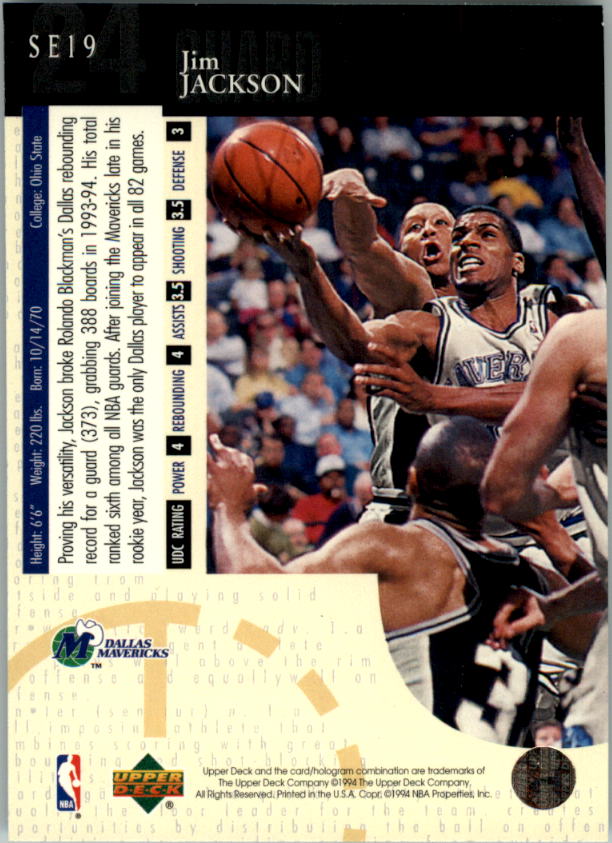 1994/1995 Upper Deck Basketball Part 3 Special Edition and Gold Cards - Picture 35 of 216