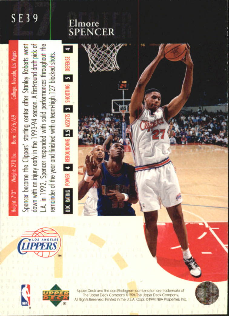 1994/1995 Upper Deck Basketball Part 3 Special Edition and Gold Cards - Picture 67 of 216