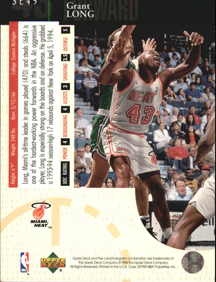 1994/1995 Upper Deck Basketball Part 3 Special Edition and Gold Cards - Picture 77 of 216