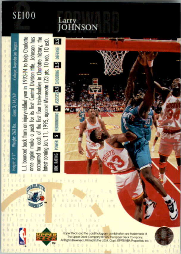 1994/1995 Upper Deck Basketball Part 3 Special Edition and Gold Cards - Picture 153 of 216