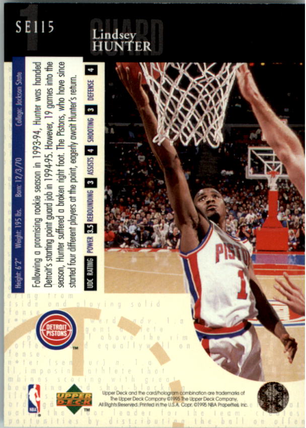 1994/1995 Upper Deck Basketball Part 3 Special Edition and Gold Cards - Picture 163 of 216