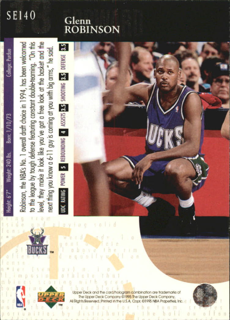 1994/1995 Upper Deck Basketball Part 3 Special Edition and Gold Cards - Picture 178 of 216