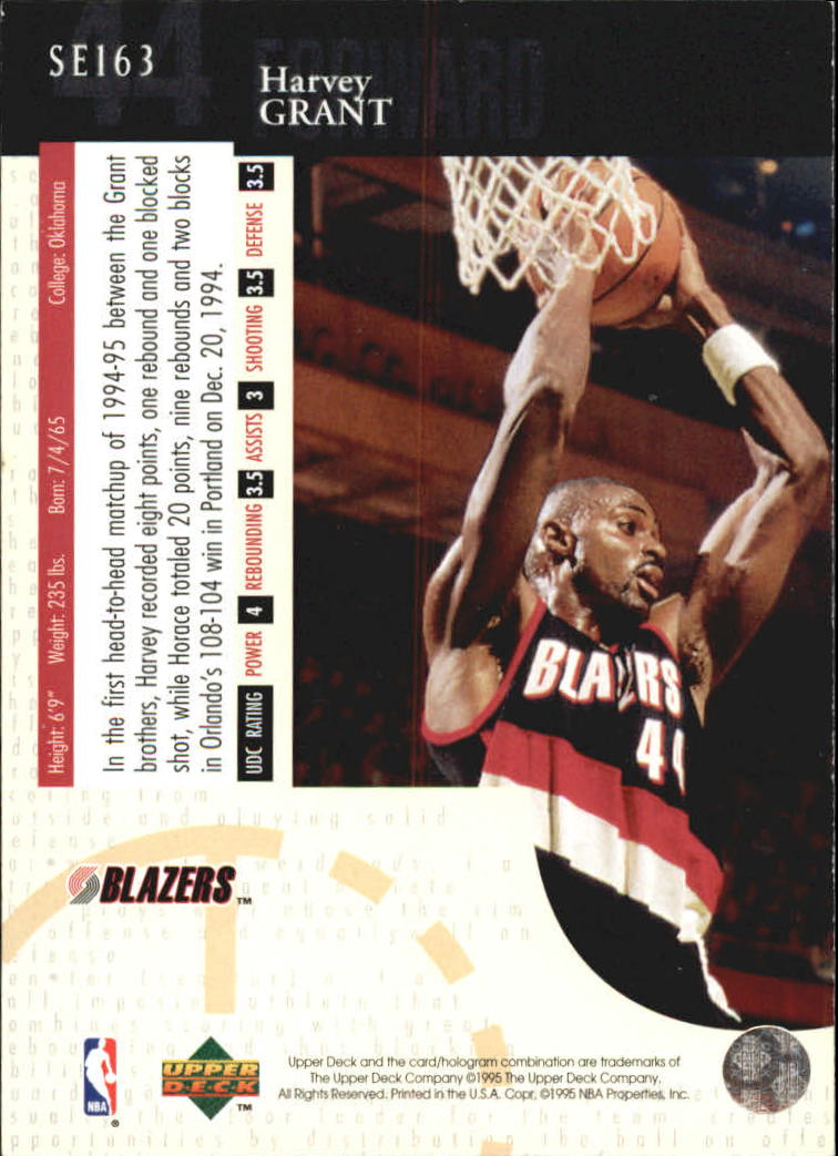 1994/1995 Upper Deck Basketball Part 3 Special Edition and Gold Cards - Picture 190 of 216