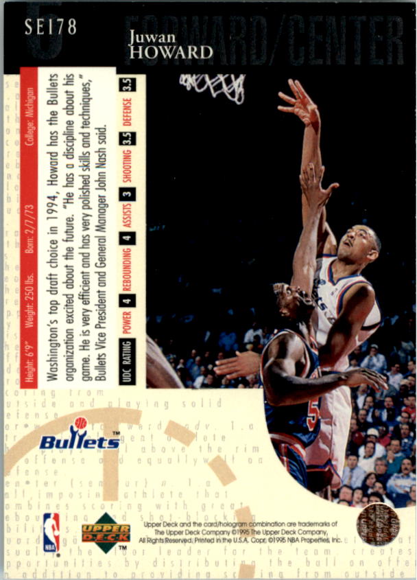 1994/1995 Upper Deck Basketball Part 3 Special Edition and Gold Cards - Picture 202 of 216