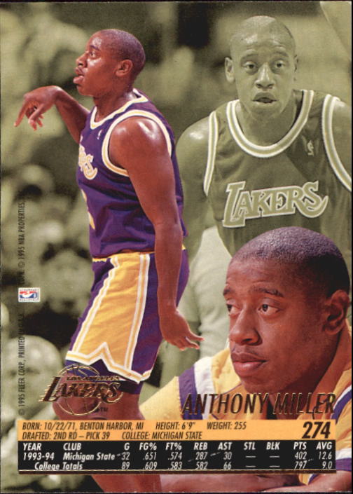 1994/1995 Ultra (Fleer) Basketball Part 2 Main Set Cards #251 to #350 - Picture 49 of 201