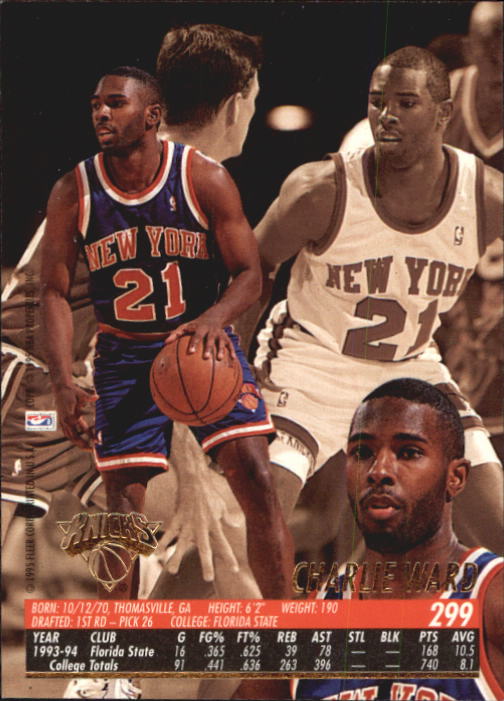 1994/1995 Ultra (Fleer) Basketball Part 2 Main Set Cards #251 to #350 - Picture 99 of 201