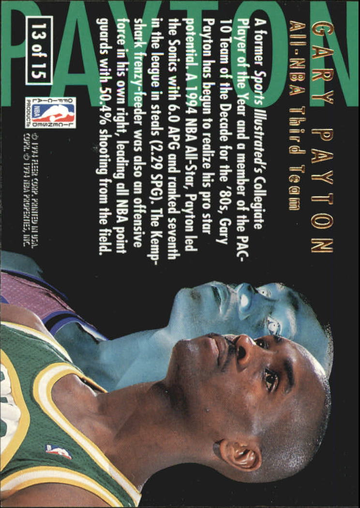 1994/1995 Ultra (Fleer) Basketball Part 3 Insert Cards - Picture 19 of 150