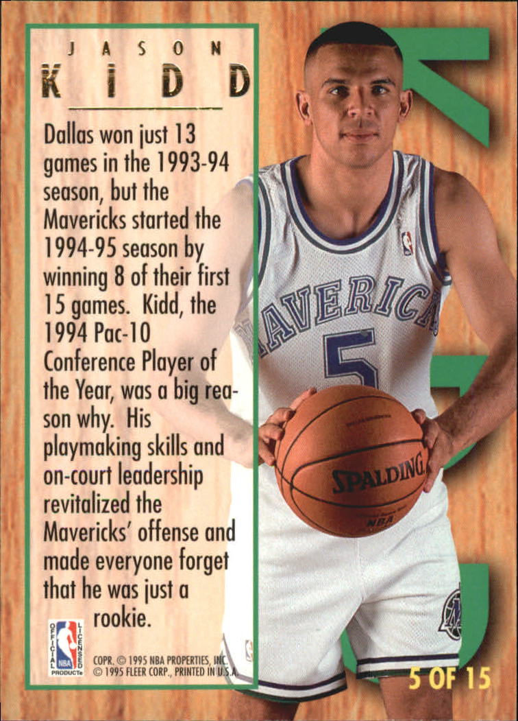1994/1995 Ultra (Fleer) Basketball Part 3 Insert Cards - Picture 31 of 150