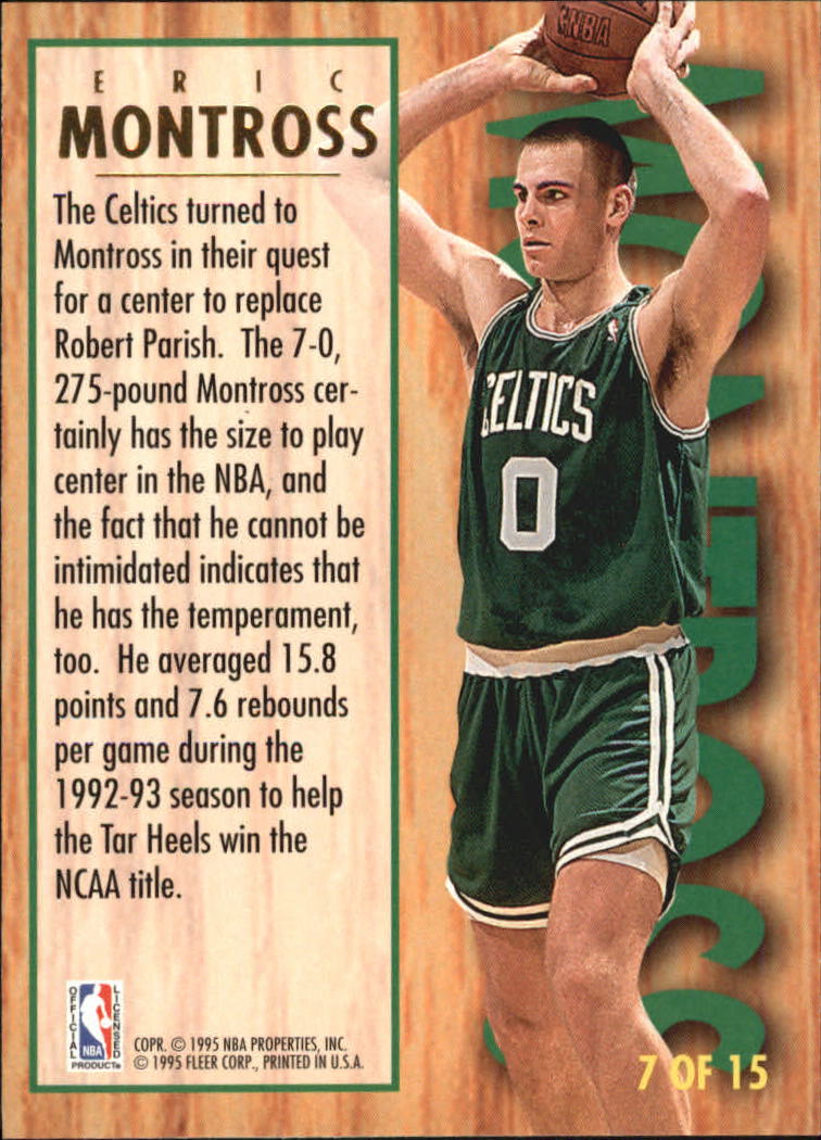 1994/1995 Ultra (Fleer) Basketball Part 3 Insert Cards - Picture 33 of 150