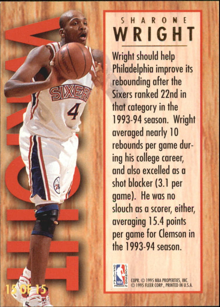 1994/1995 Ultra (Fleer) Basketball Part 3 Insert Cards - Picture 43 of 150