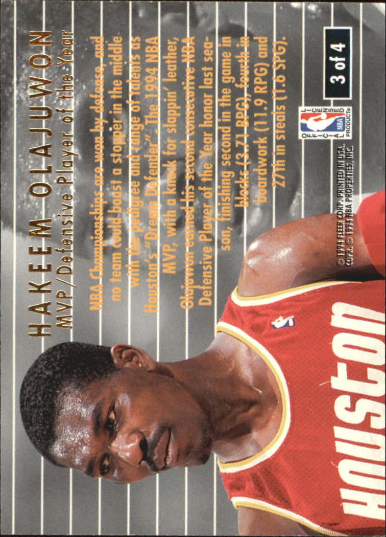 1994/1995 Ultra (Fleer) Basketball Part 3 Insert Cards - Picture 49 of 150