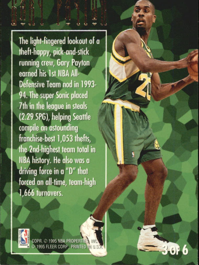 1994/1995 Ultra (Fleer) Basketball Part 3 Insert Cards - Picture 57 of 150