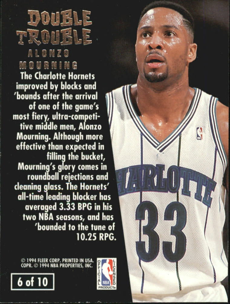 1994/1995 Ultra (Fleer) Basketball Part 3 Insert Cards - Picture 71 of 150