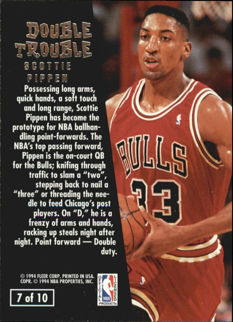 1994/1995 Ultra (Fleer) Basketball Part 3 Insert Cards - Picture 73 of 150