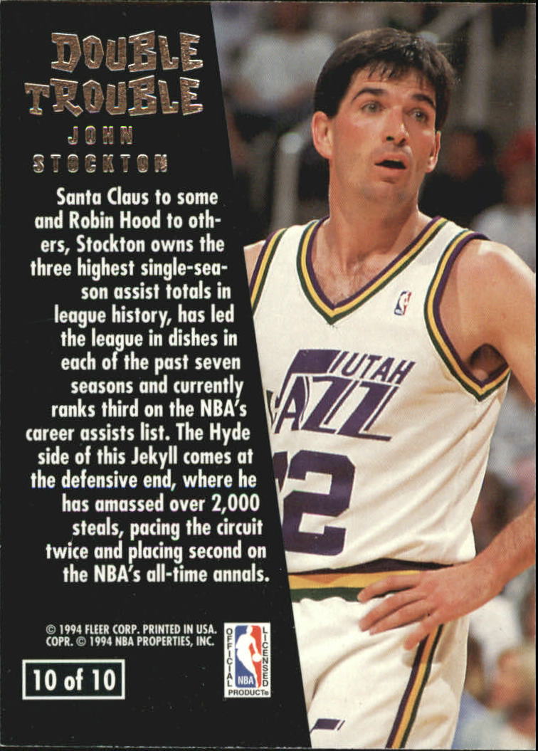 1994/1995 Ultra (Fleer) Basketball Part 3 Insert Cards - Picture 79 of 150