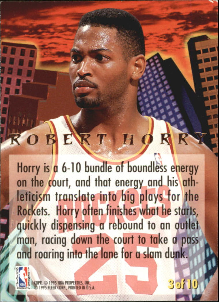 1994/1995 Ultra (Fleer) Basketball Part 3 Insert Cards - Picture 86 of 150