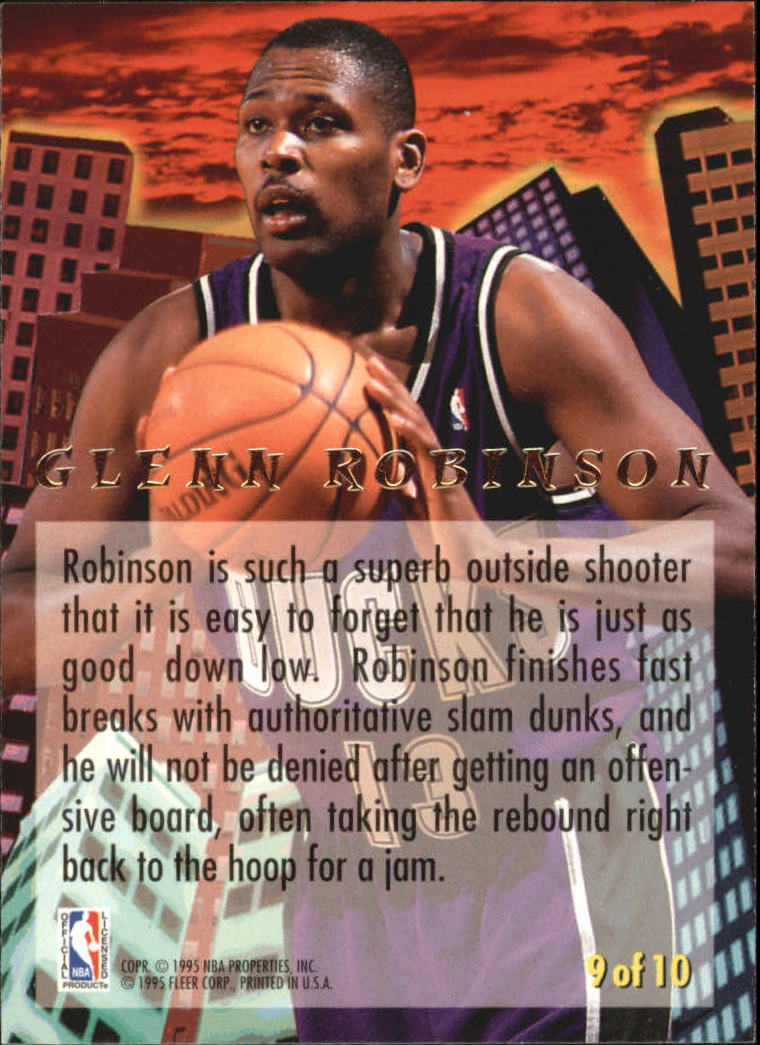 1994/1995 Ultra (Fleer) Basketball Part 3 Insert Cards - Picture 94 of 150