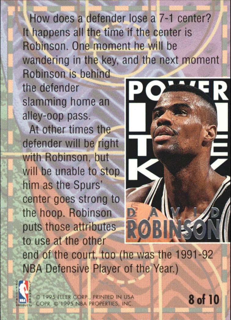 1994/1995 Ultra (Fleer) Basketball Part 3 Insert Cards - Picture 118 of 150