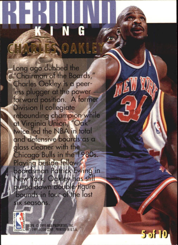 1994/1995 Ultra (Fleer) Basketball Part 3 Insert Cards - Picture 130 of 150
