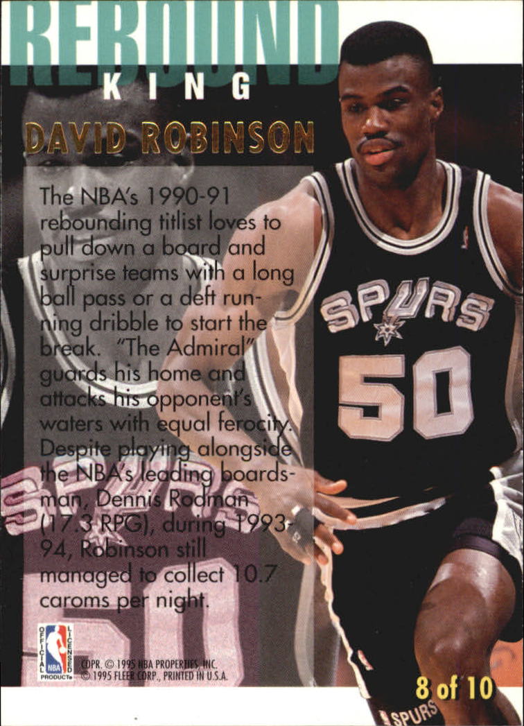 1994/1995 Ultra (Fleer) Basketball Part 3 Insert Cards - Picture 136 of 150