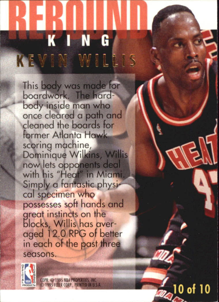 1994/1995 Ultra (Fleer) Basketball Part 3 Insert Cards - Picture 140 of 150