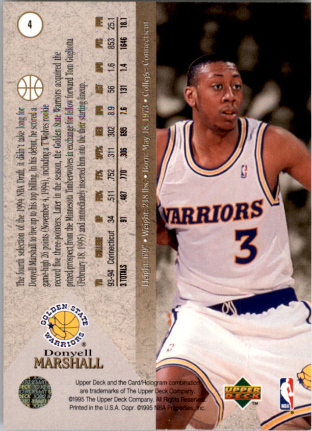1994/1995 SP (Upper Deck) Basketball Part 1 Main Set - Picture 9 of 235